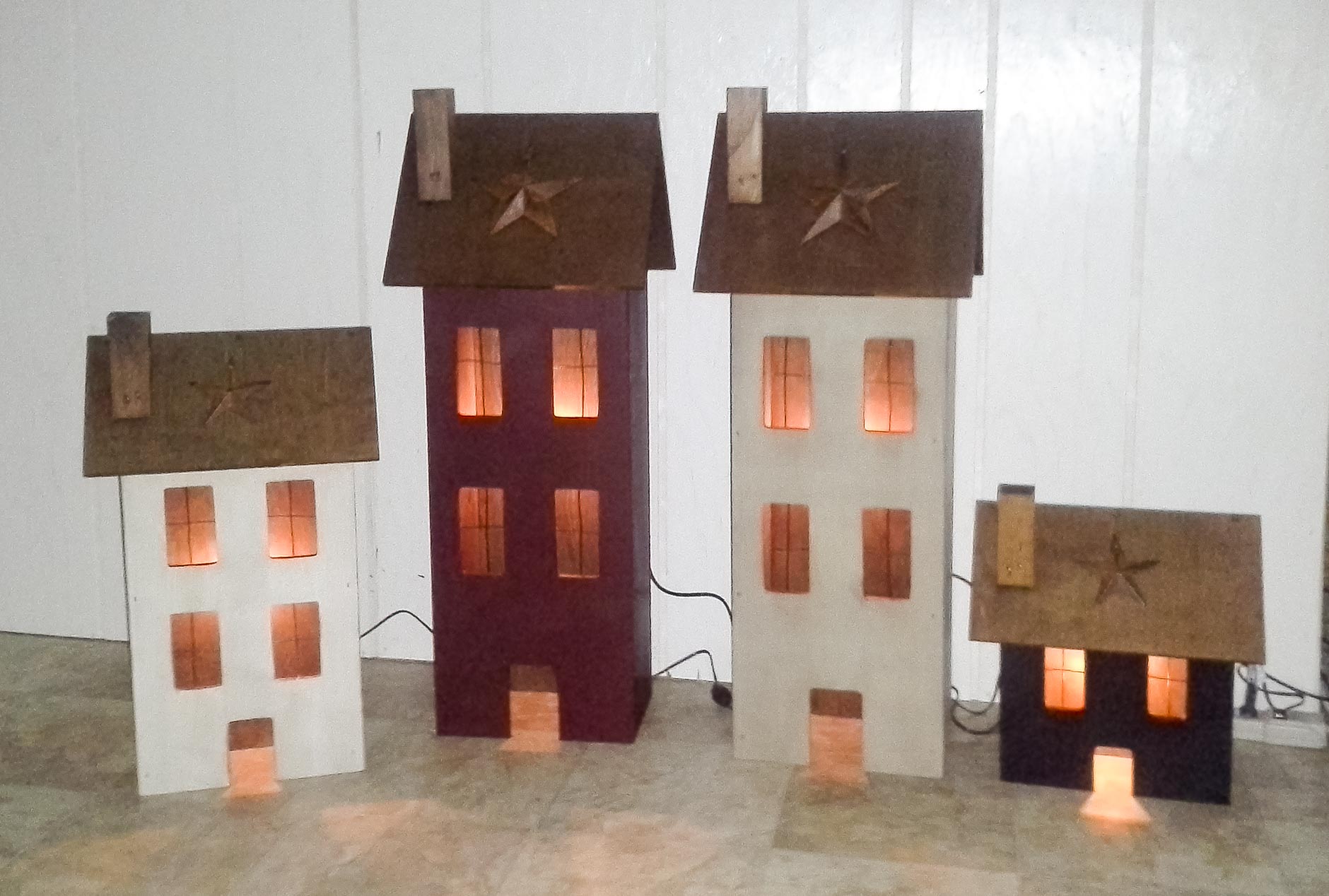 Lighted Houses