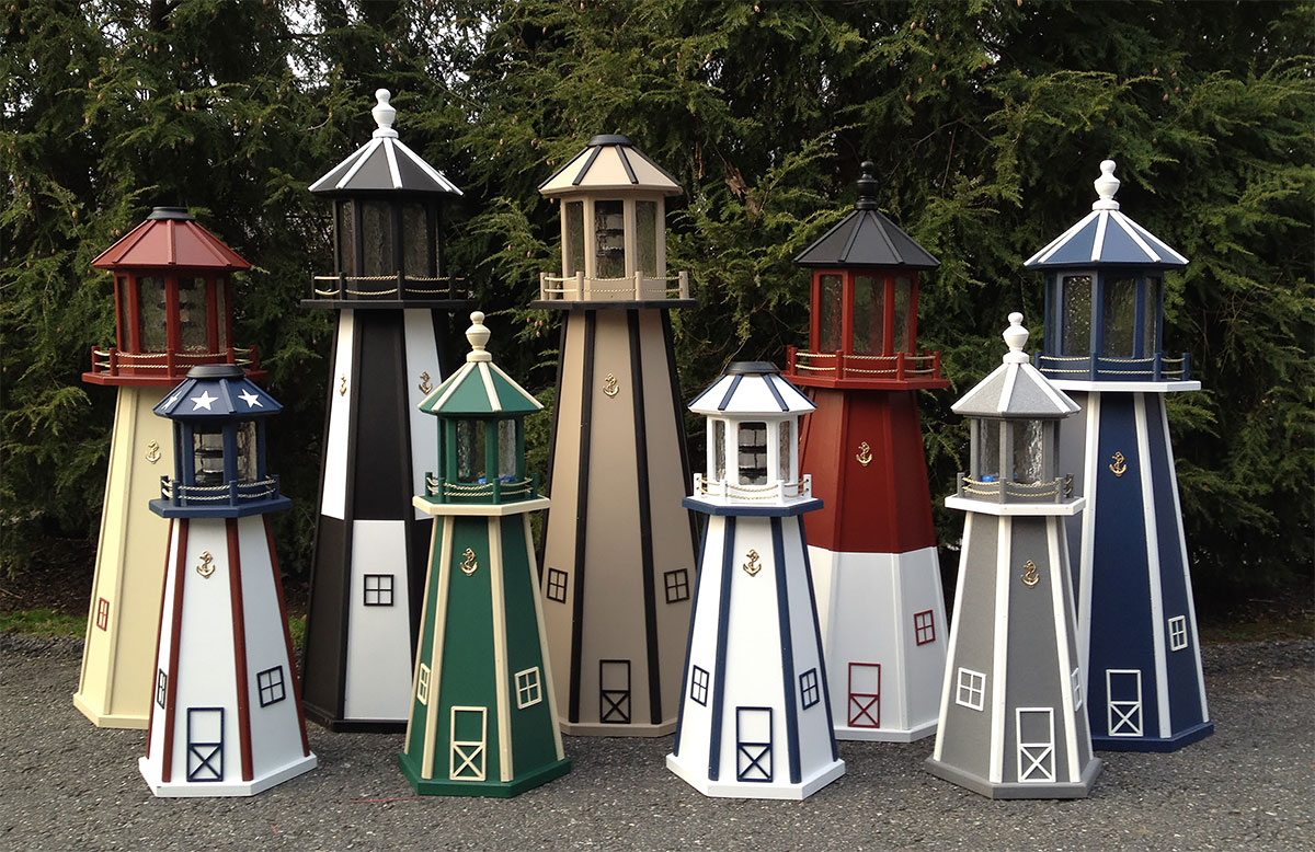 Keystone Woodworking lighthouses